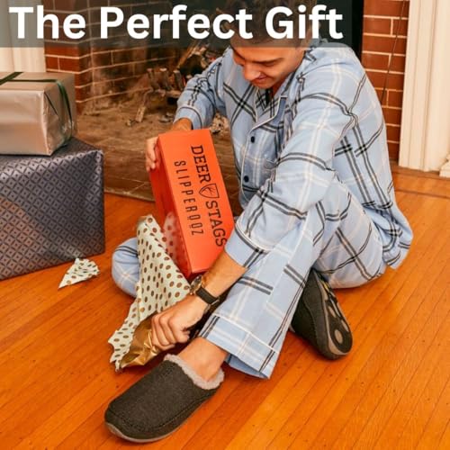 Image of Deer Stags Men's Comfort Slippers