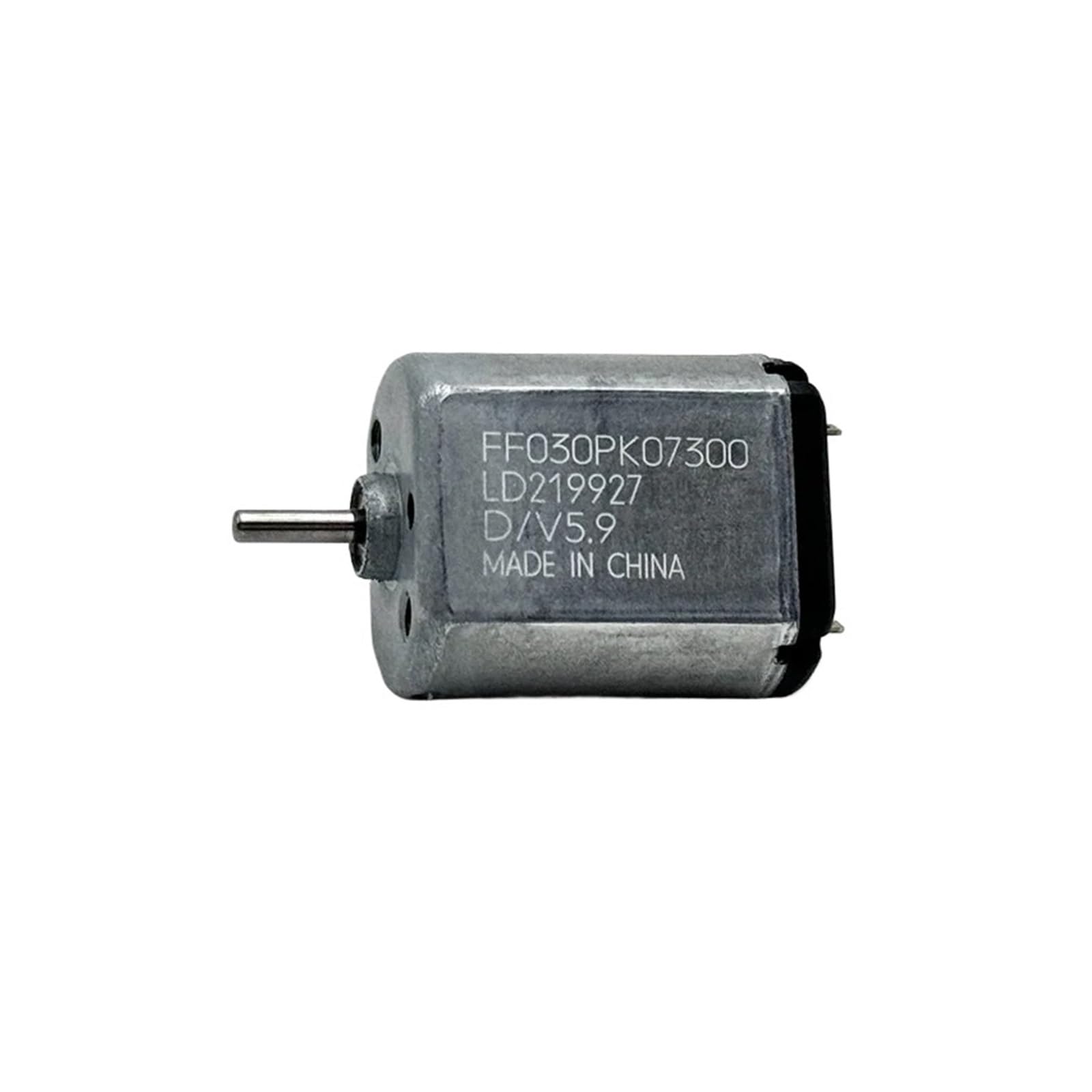 FF-030PK-07300 D/V5.9 Mini 12mm*15mm Motore elettrico silenzioso con spazzola metallica DC 3V 5V 6V 9V Ingranaggio a vite senza fine in plastica Dispositivo di blocco AV for auto(A Motor)