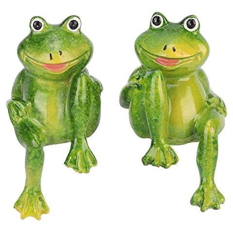 Estatua de Ranas Mumusuki de Resina para Decoración de Jardín Cover