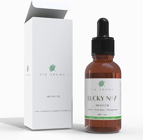 Miniatura 8 de (Aria) Lucky No. 7 - Aceite aromático para difusores, sin agua y ultrasónico, mezcla de nicho de aceites esenciales y aromáticos, vainilla sedosa,