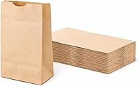 Vista 9 de Perfect Stix Bolsas de papel marrón de 2 libras, paquete de 500