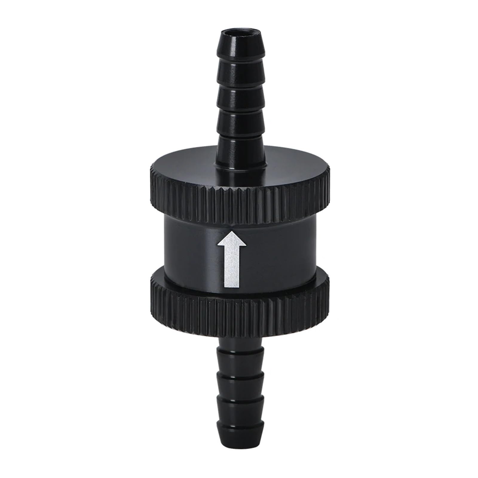 Dkgnyxnplj 6Mm Black 4Mm / 6Mm / 8Mm / 10Mm / 12Mm / 14Mm Non Return 1-Way Check Valve Aluminum Alloy(6Mm Black)