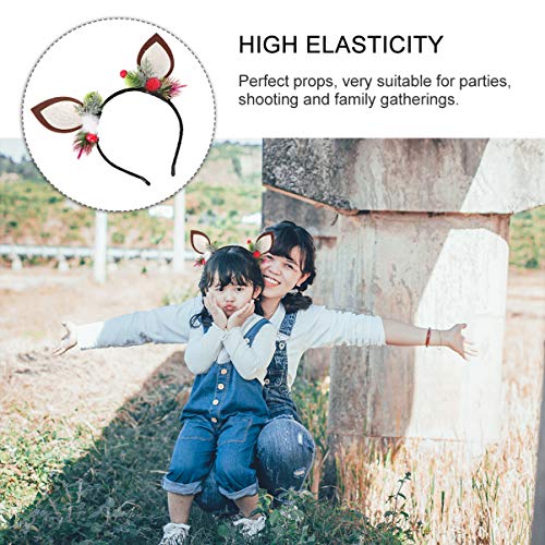 Amosfun Acessório de cabeça para Halloween, Halloween, fantasia de Halloween, argola de cabelo para