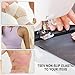 Non-Slip Silicone Gripper Elastic Band for Clothing, Black Wave Silicone Tape for Garment Sewing, Waistbands, DIY Projects, 0.8