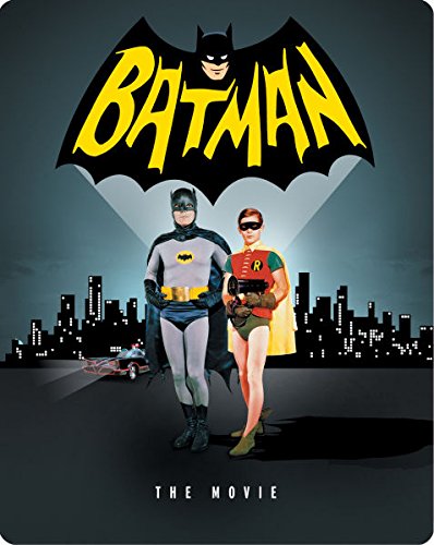 Batman: La Película Original 1966 - Reino Unido Exclusivo Edición Limitada Carcasa Libro De Metal Blu-Ray Sólo...