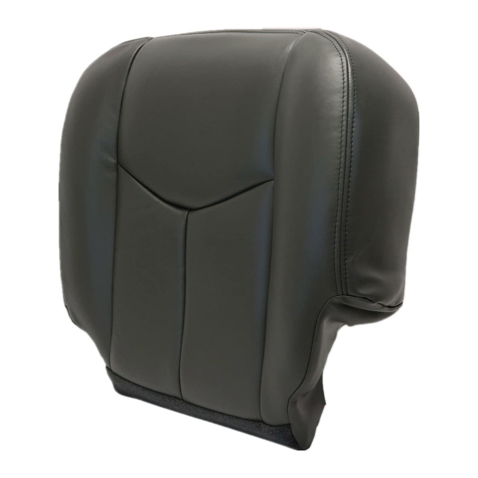 Priprilod Dark Gray Passenger Side Bottom Replacement Seat Cover Compatible with Chevy Silverado Tahoe Suburban Avalanche GMC Sierra Yukon XL 2003 2004 2005 2006
