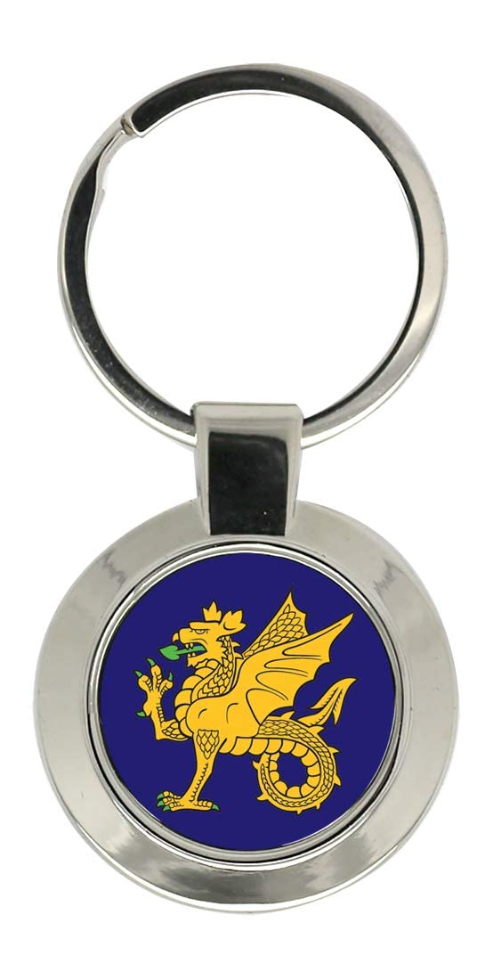 Giftshop UK 43 Wessex Brigade, British Army Key Ring