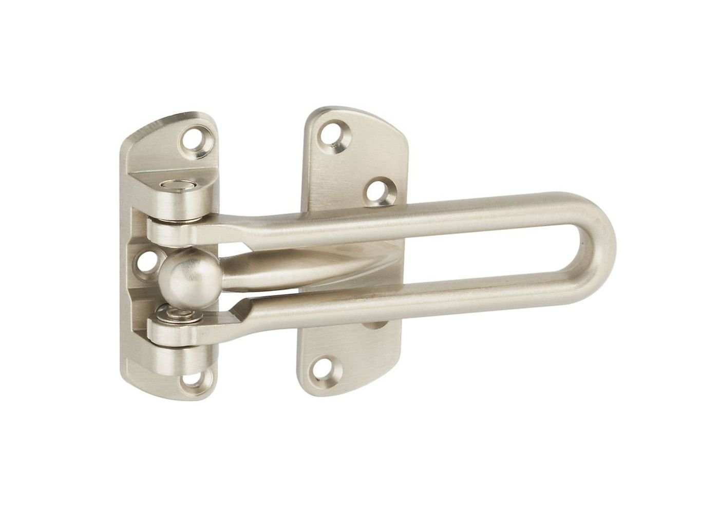 N335-984 10 Pack V804 Door Security Guard, Satin Nickel