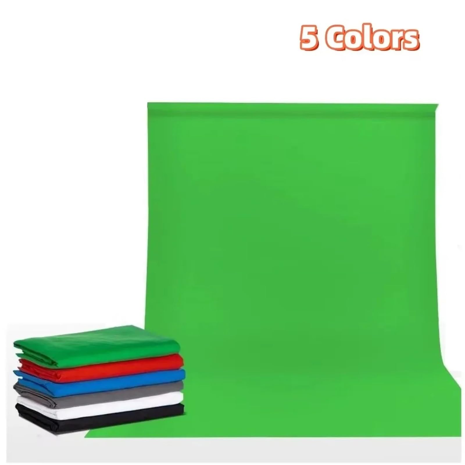 Fondo for fotografía telón de Fondo Blanco/Negro/Azul/Verde Pantalla Muselina Estudio sesión de Fotos telón de Fondo Papel de Tela para Foto, Video, Juegos En Vivo(White,3000x6000mm)
