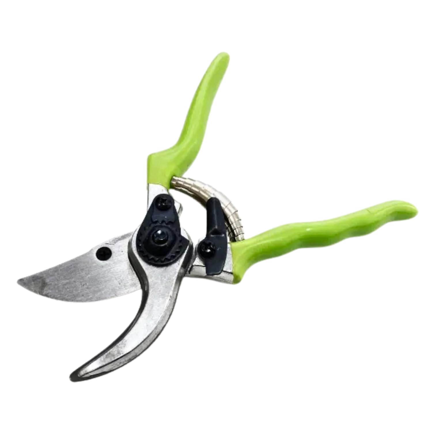Garden Mile Power Pruner - Carbon Steel Garden Shears with Soft Foam Grip Handles, Lightweight Gardening Tools Ideal for Light Pruning (1, Hi Vis Handle) — image 1