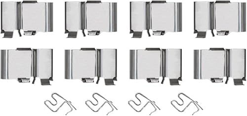 Miniatura 7 de Detroit Axle - Pastillas de freno traseras para Toyota 4Runner FJ Cruiser Sequoia Land Cruiser Lexus GX460 GX470 LX450 Pastillas de freno de