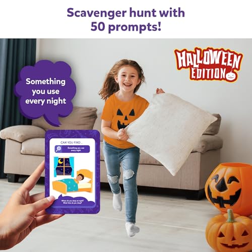 skillmatics card game - found it halloween scavenger hunt educational learning toys perfect for indoor or outdoor play classrooms party games gifts for kids and families for ages 4 5 6 7