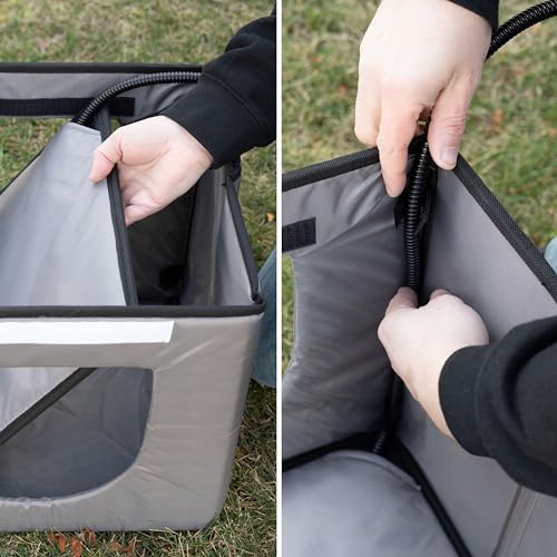 Kitty City Casa de gato empilhável ao ar livre, cubo de gato, condomínio resistente à água, casa de