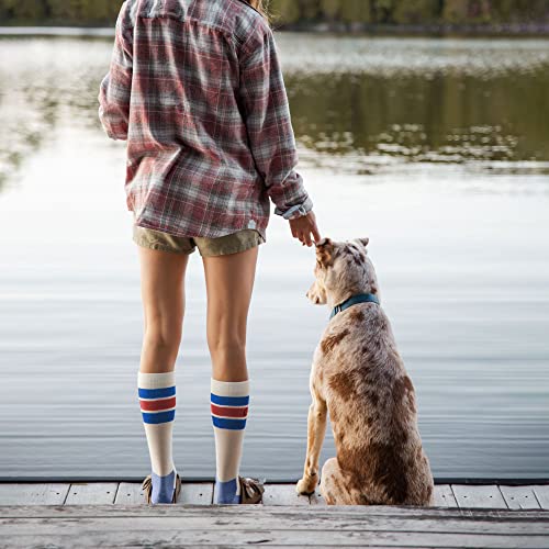 CloudLine Men’s and Women’s Merino Wool Graduated Compression Socks - Ultralight, Moisture Wicking, Made in USA - 1 Pair4