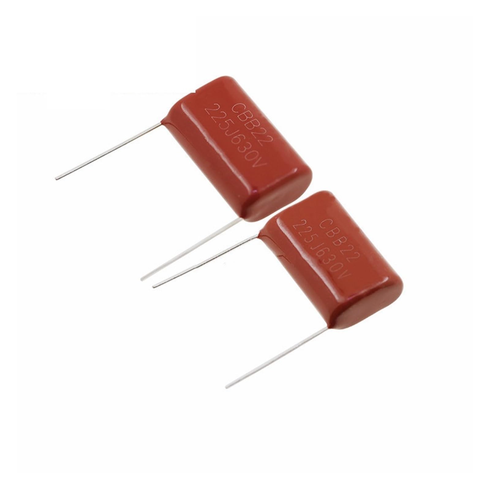 ICXLPMC 10PCS/Lot 2.2uF 225 630V CBB Polypropylene Film Capacitor Pitch 27mm 225 2.2uF 630V 630V225J-P25