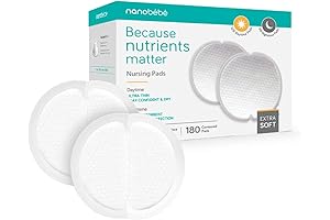 Nanobébé Disposable Nursing Pads Multipack: 120 Days and 60 Nights Ultimate Protection