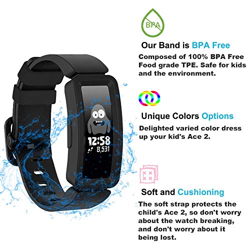 TopPerfekt - Cinturino compatibile con Fitbit Ace