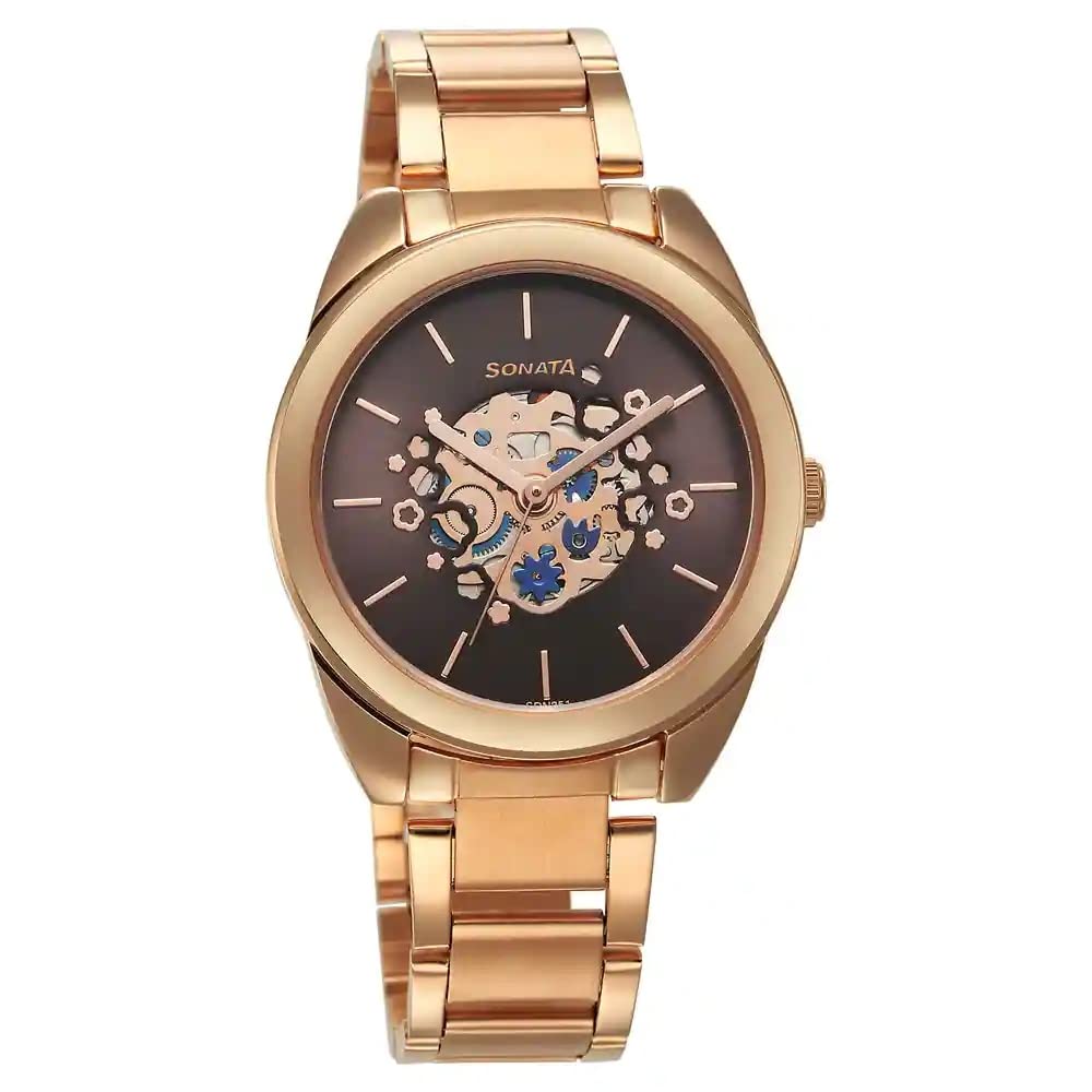 Sonata Unveil Quartz Multifunction Grey Dial Stainless Steel Strap Watch for Women-8182WM03 (B0BZPS94HG) Amazon Price History, Amazon Price Tracker