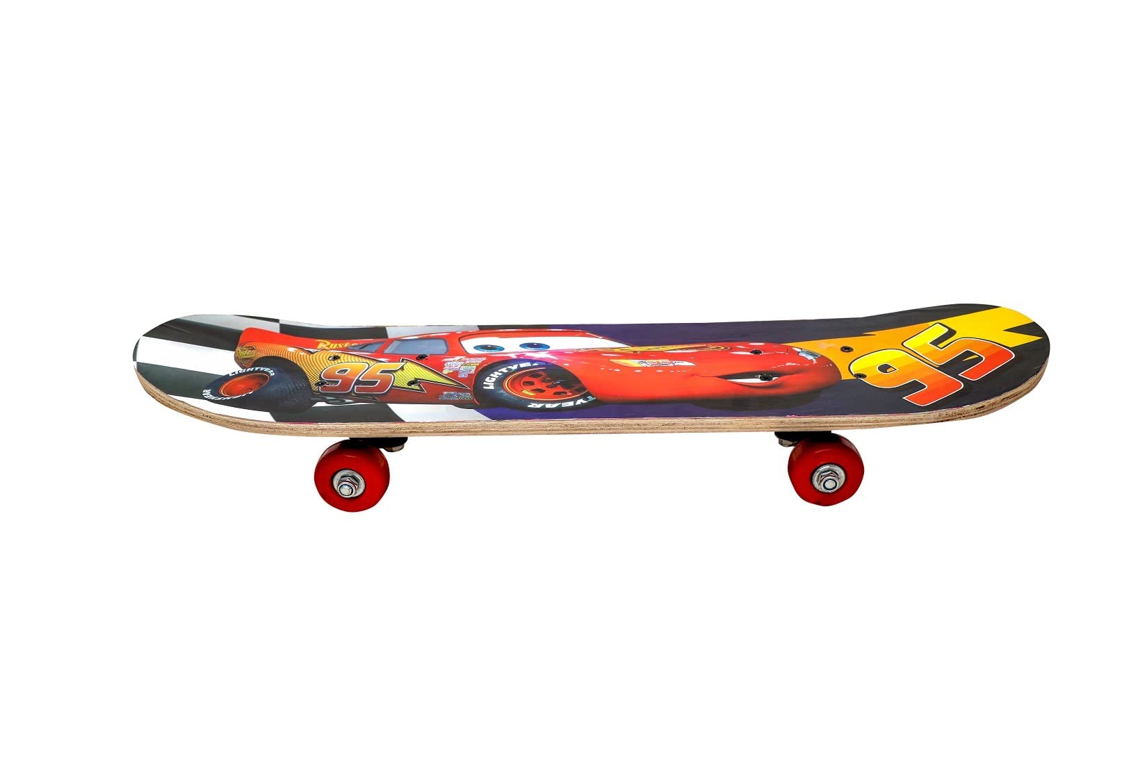 VAGHASIYA SALESPortable Handheld Skateboard, 22" Light Flashing 4 Wheels Skate Boards, Mini Cruiser Skateboard, Beginners Longboard, for Kids/Adults - Black (Dead pooll 17")