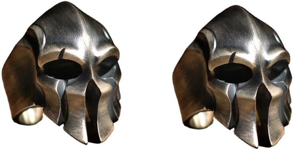 Schutz und Stil: Die besten Selbstverteidigungsringe 2023 8 Spartan Ring 2er-Set