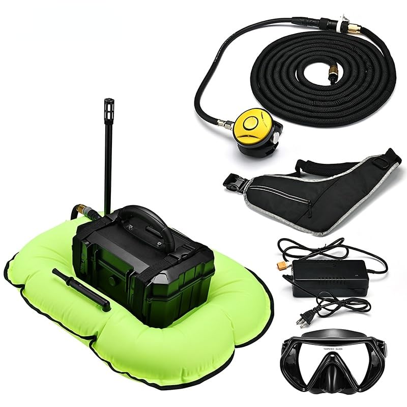 Portable Closed Circuit Rebreather Diving Systems - 180W and 240W Models Provide 3 to 5.5 Hours of Dive time at Depths of 10-15 Meters for Underwater Photography, Exploration, and More.