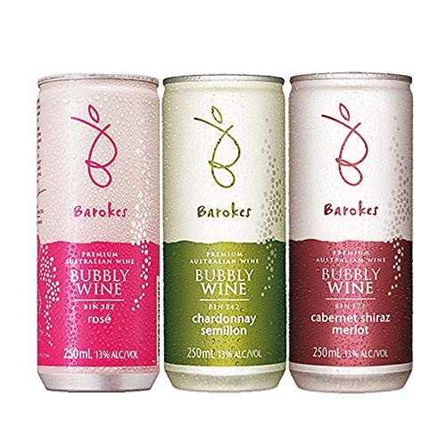 バロークス缶ワイン スパークリング3種セット 250ml×24本