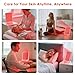 Red Light Therapy for Face Body, Infrared Red Light Panel with Adjustable Stand, 660nm and 850nm Near Infrared Therapy Lamp with 3 Modes, 6 Adjustable Brightness and Timer, for Home and Travel Use