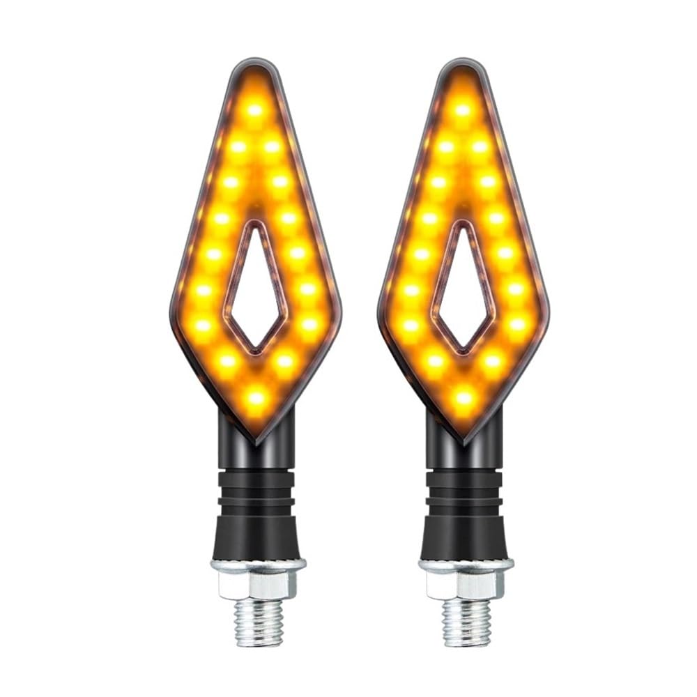 Luz De Señal De Giro LED Universal para Motocicleta, 12 V, Intermitente, Luces Traseras Vuelta Luces