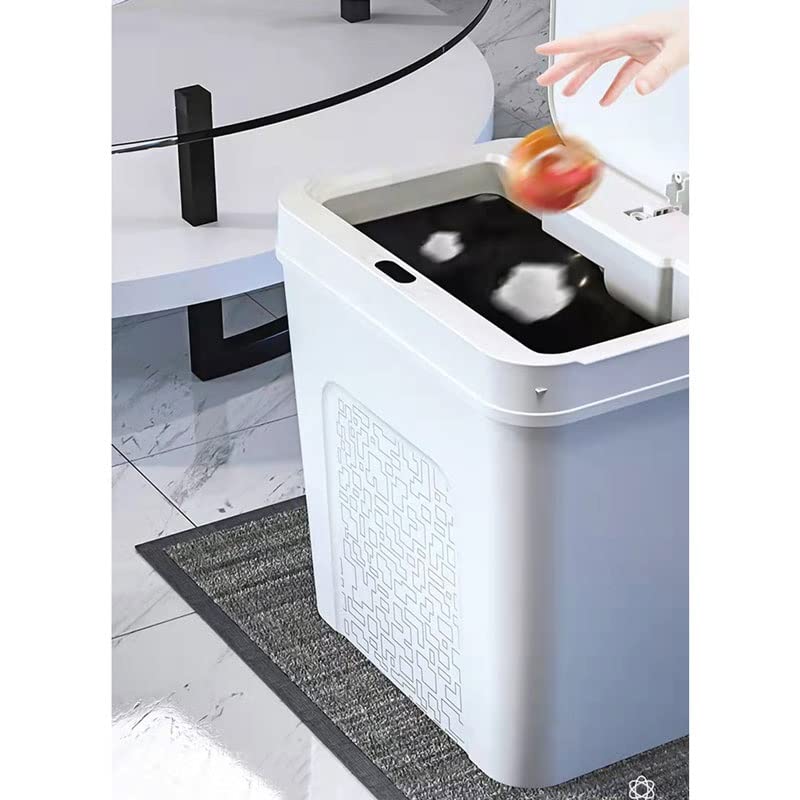 Bote de basura automático sensor inteligente baño miniatura 5