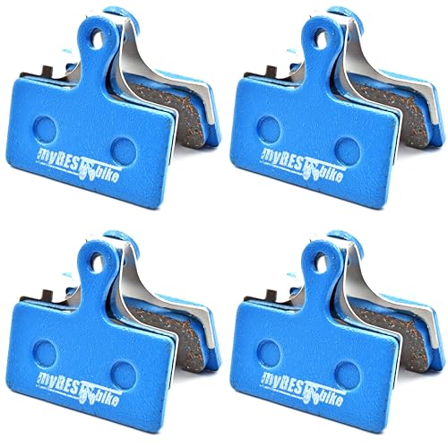 myBESTbike   4 pares de pastillas de freno de disco para bicicleta compatibles con Shimano G01S XTR BR M9000 M987 M985 XT M8000 M785 SLX M675 M666 Deore M615
