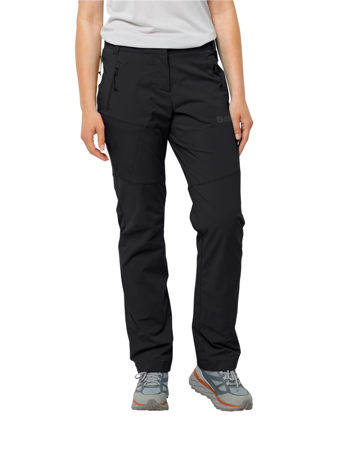 Jack Wolfskin Glastal Pants W Hiking trousers Black 6