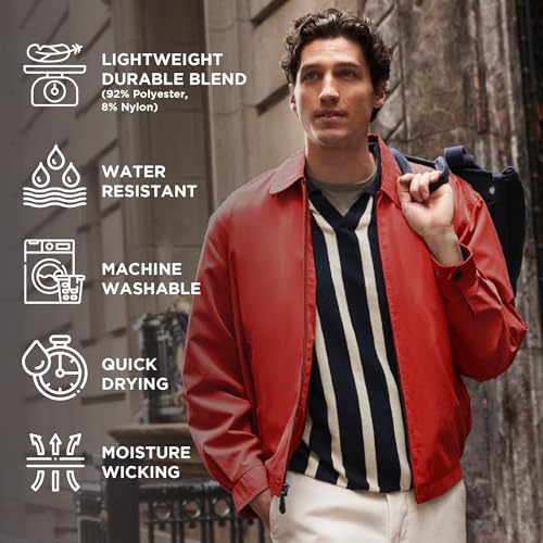Image of London Fog Men's Auburn Zip-Front Golf Jacket