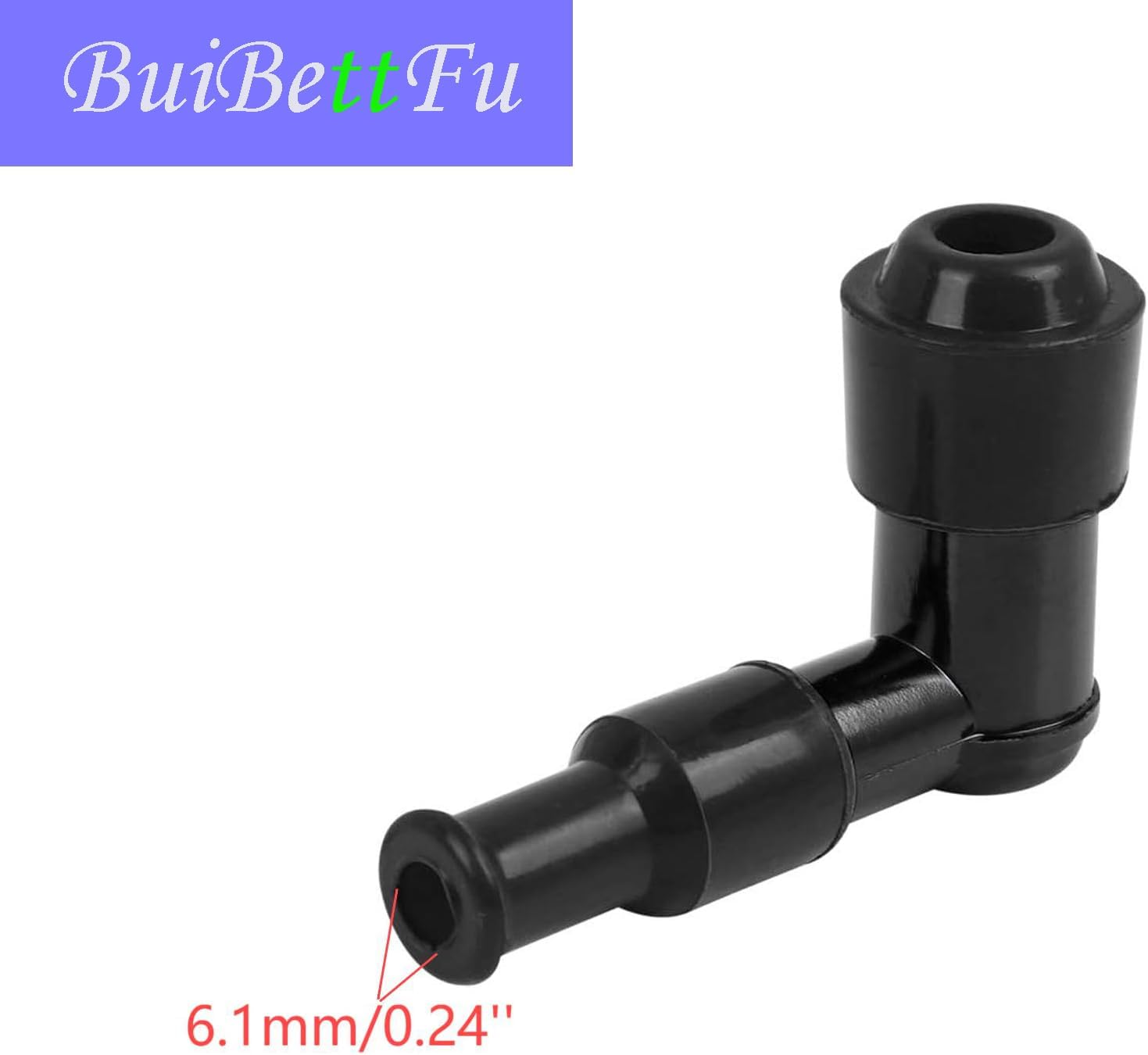 Spark Plug Cap Boot Waterproof Non Resistor Replacement Parts Fit for CG125 GS125 GN125 WY125 CD110 Motorcycle Scooter Dirt Bike ATV (2/Pack)