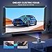 [Electric Focus] Mini Projector with 5GWiFi and Bluetooth, WIMIUS 1080P Outdoor Projector, Portable Movie Projector, 300