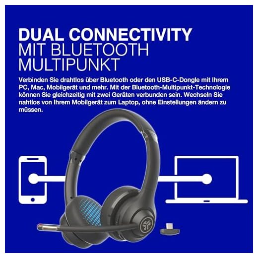 JLab Go Work 2nd Gen Bluetooth Headset