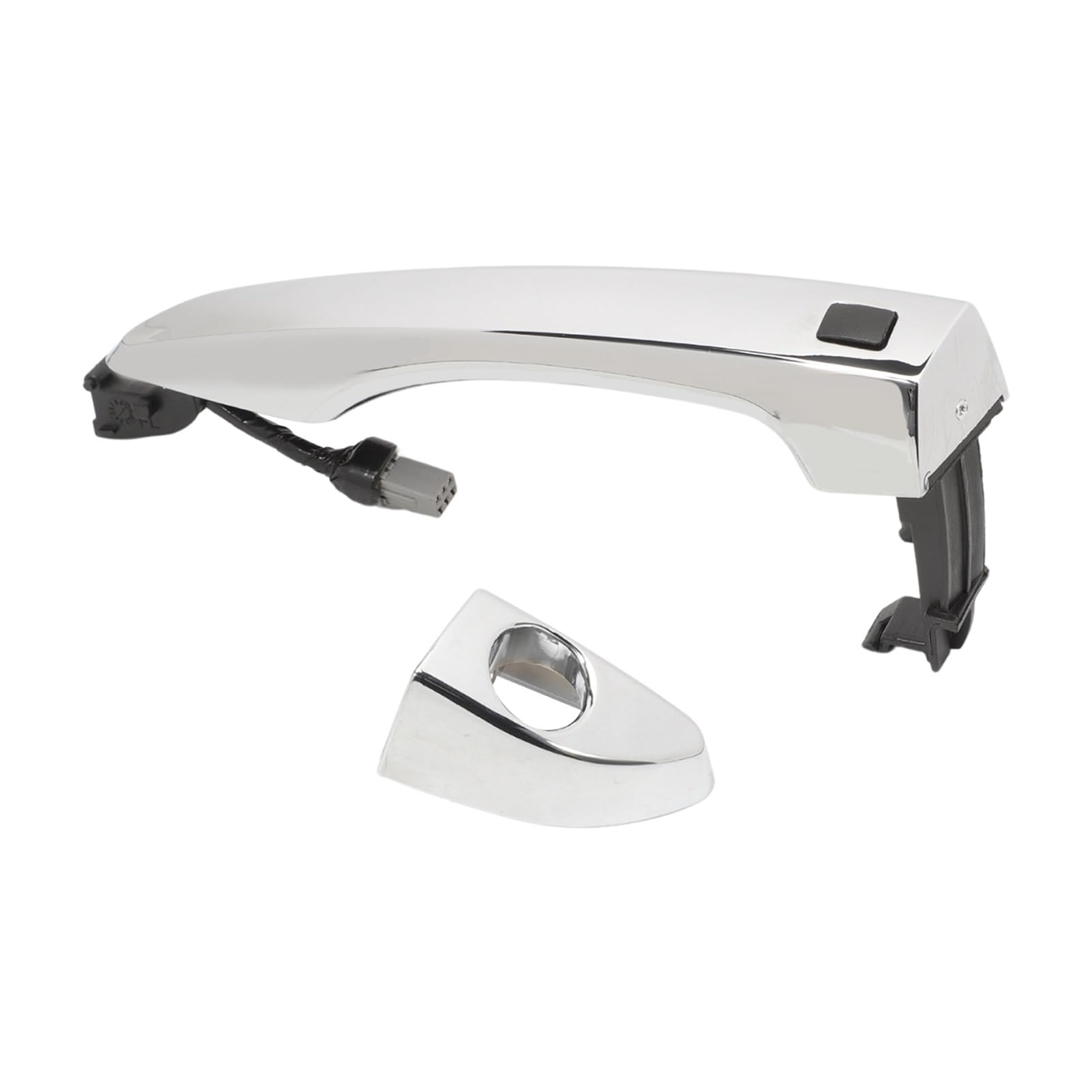Lsdsaaza Left Sliding Exterior Handle Front Drive Side Chrome Exterior Door Handle 82651D3710 82651-D3710 For Hyundai For Tucson 2016-2019