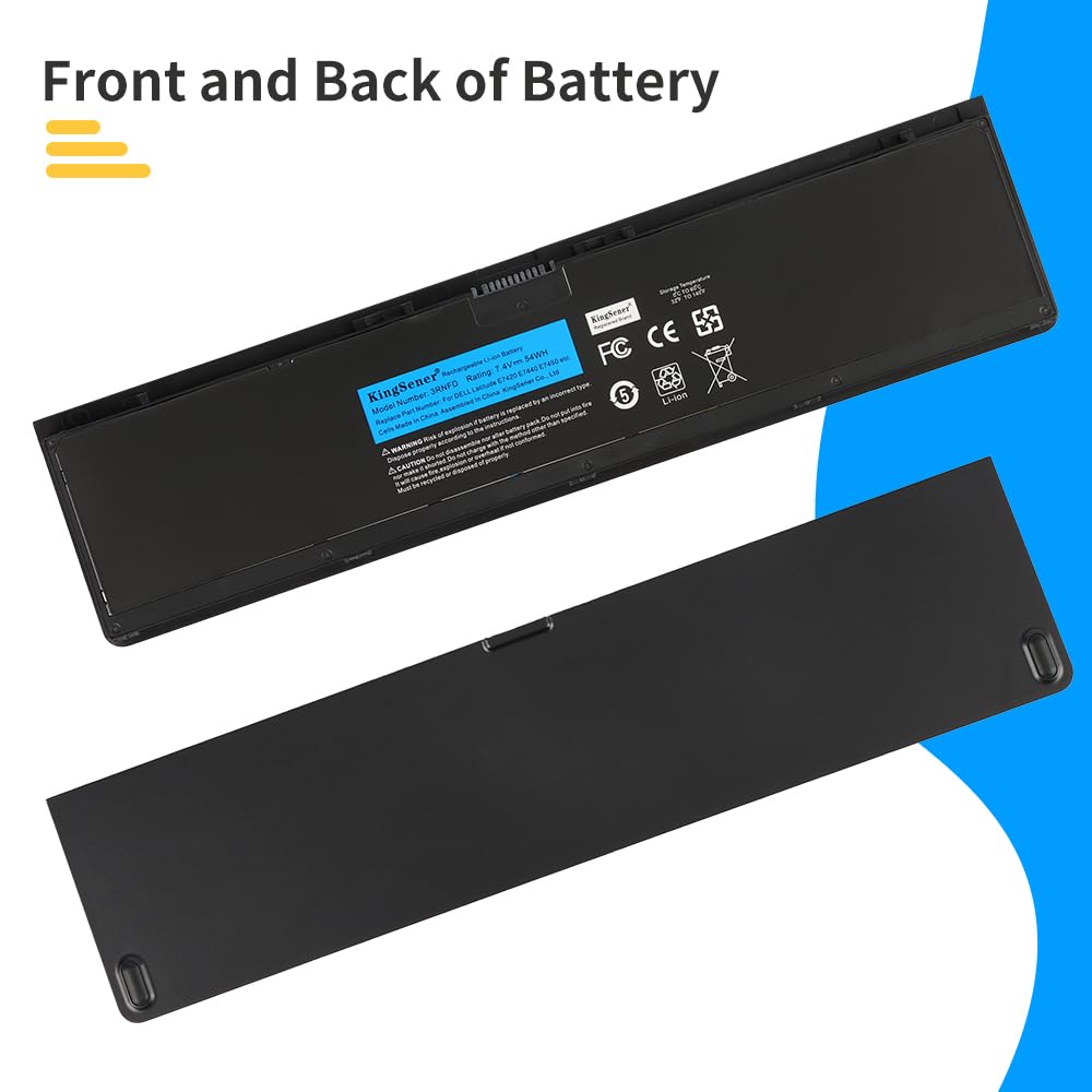 54Wh 3RNFD Batteria per Dell Latitude E7440 E7420 E7450 Ultrabook V8XN3 G95J5 34GKR 0909H5 0G95J5 5K1GW 7.4V