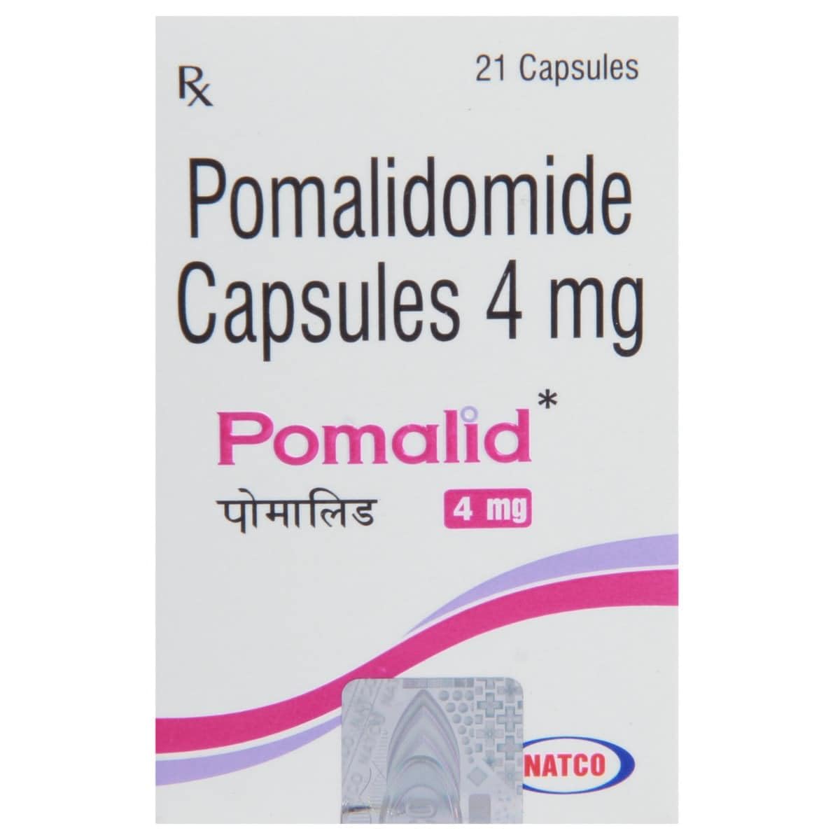 Pomalid 4mg - Bottle of 21 Capsules : Amazon.in: Health & Personal Care