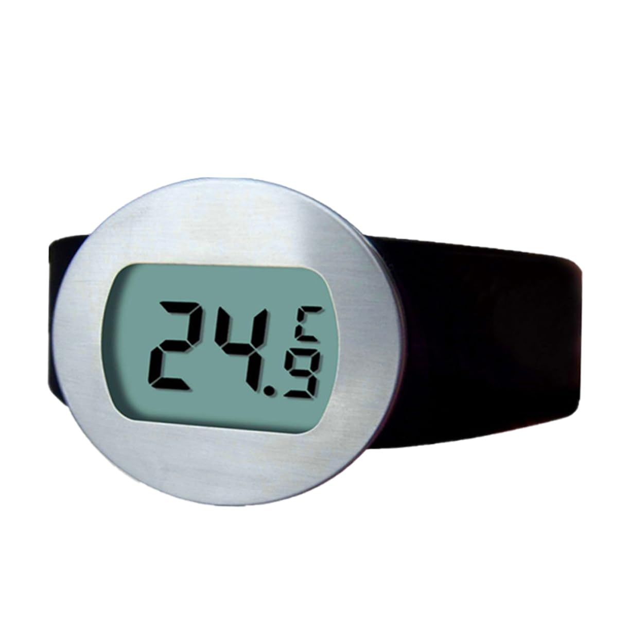 Cabilock Küchen Temperaturmesser Für Weinflaschen Und Milchflaschen Tragbares Flüssigkeits Thermometer Haushaltsthermometer Mit Digitaler Anzeige Für Flaschendurchmesser