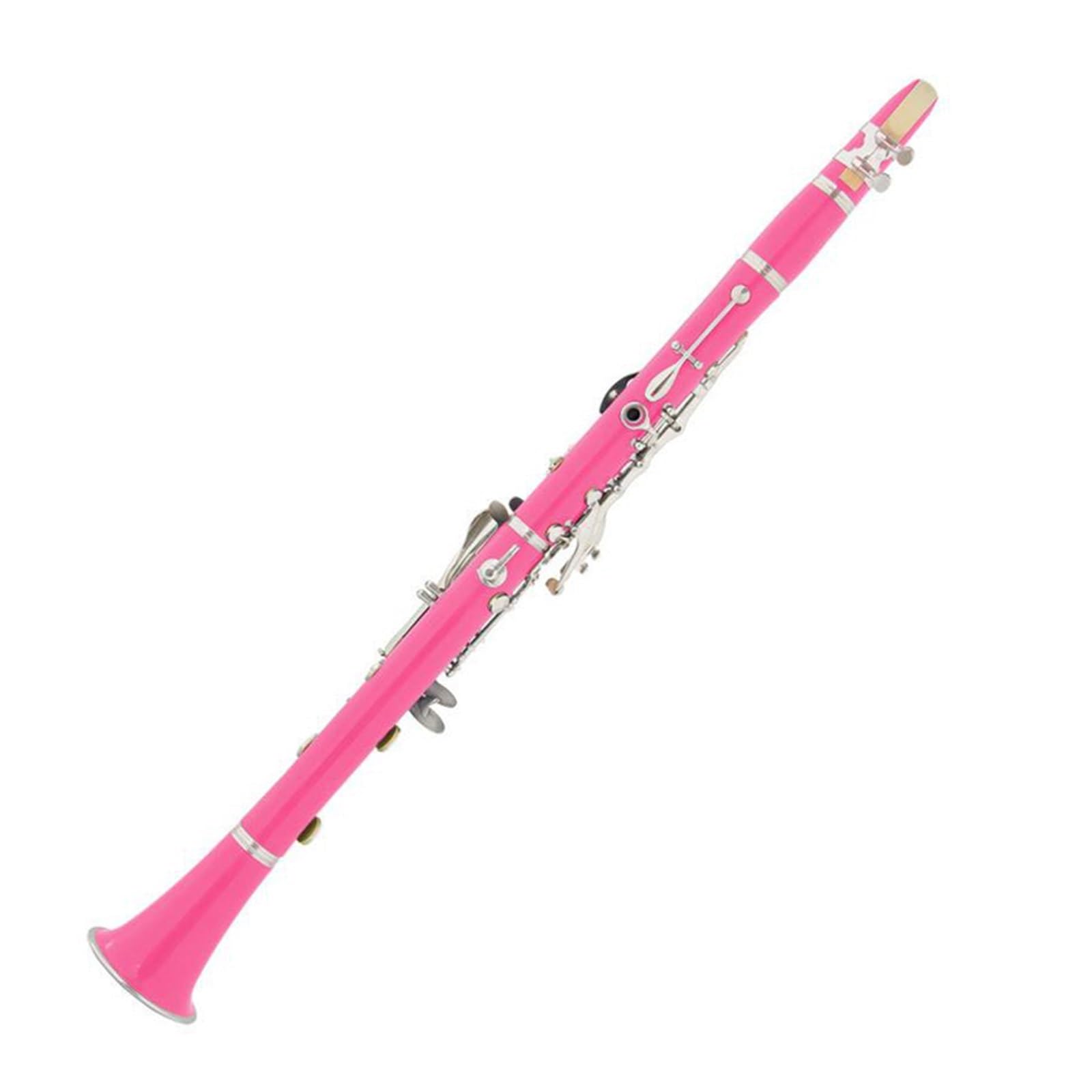 Instrumenty klarnetowe Instrument Muzyczny Klasy Wykonawczej Klarnet Różowy Klarnet Instrument Muzyczny Klarnet