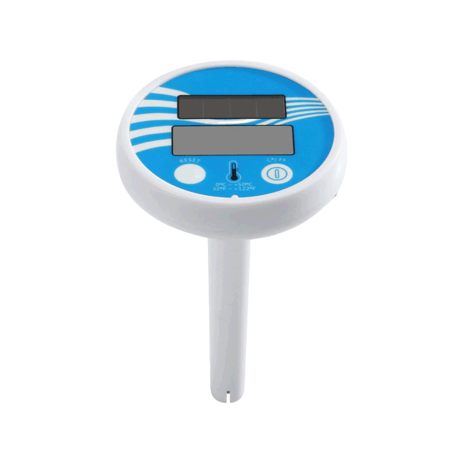 Solar Powered Floating Pool Heater for Swimming Pools Efficient Temperature Control Durable Design Easy Installation (Sky Blue, One Size)