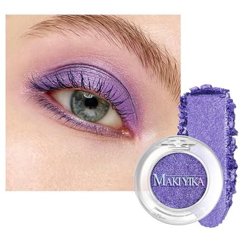 MAKI YIKA Purple Eyeshadow Creme Single Shimmer Cream Lavender Eye Shadow