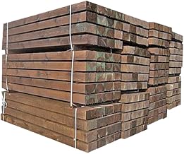 Suinga Treated Wood Traverse 20x10x120 cm, for making borders, decorative compositions in Gardens, boundaries