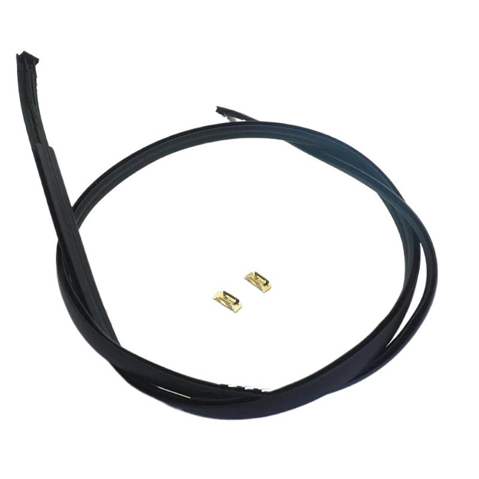 for Toyota for C-HR CHR for IZOA 2017 2018 2019 2020 2021 Car Roof Drip Finish Moulding Rubber Seal Strips with Free Clips Car Weather Stripping(Left(1PCS))