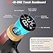 VBUOO Cordless Vacuum Cleaner, Upgraded 600W 50KPA 70Mins Vacuum Cleaners for Home, Self-Standing Stick Vacuum, Wall Mount Charge & Touch Screen, Anti-Tangle for Pet Hair Carpet Hardwood Floor Car