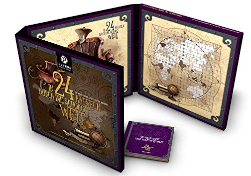 In 24 Rätseln durch die Schokowelt Adventskalender