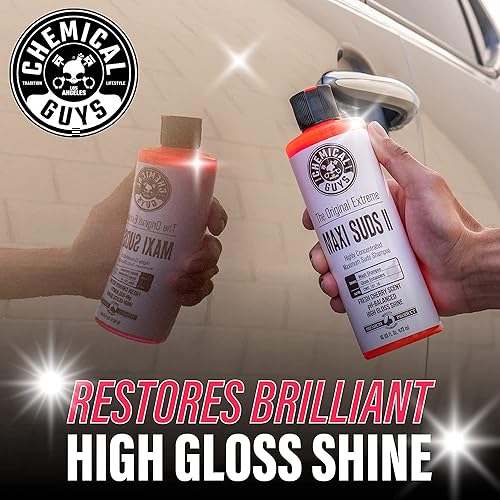 Chemical Guys TORQ Foam Blaster Wash & Wax Kit with Maxi Suds II Car Wash Soap and Blazin' Banana Sprayable Car Wax (3 Items, 32 Fl oz) - image 2