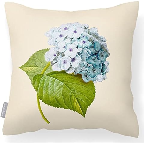 Izabela Peters Waterproof Outdoor Cushions, Vintage Hydrangea Cover
