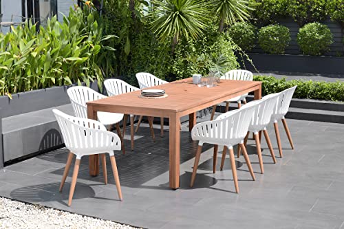 Brampton Patio Brampton Venice 9-Piece Outdoor Rectangular Dining...