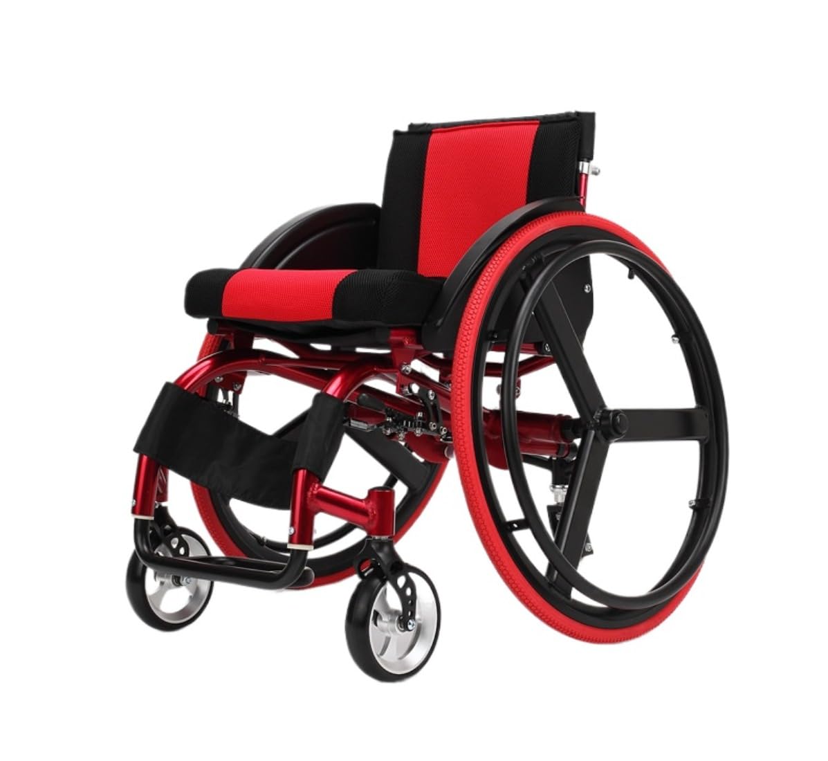 赤 自走用車椅子 折りたたみ式 マグネシウム合金構造 200kg Amazon | LangTu 車椅子 折りたたみ 自走式 折りたたみ 車椅子